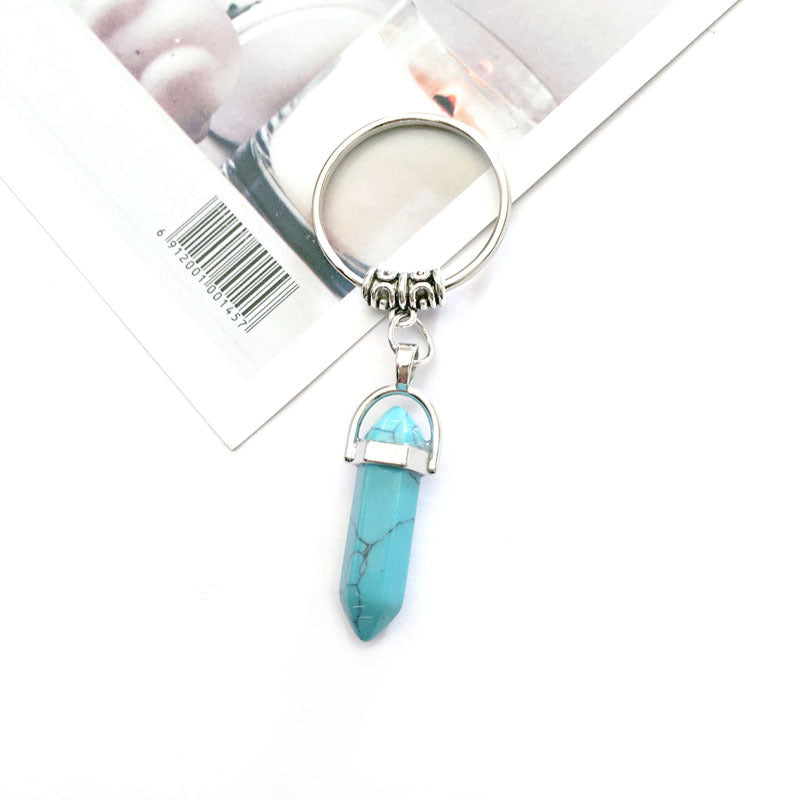 Keychain Natural Stone