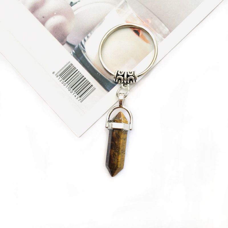 Keychain Natural Stone