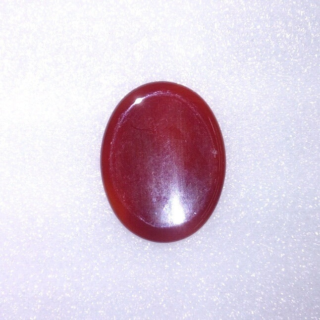 Oval Thumb Stone Natural Crystal