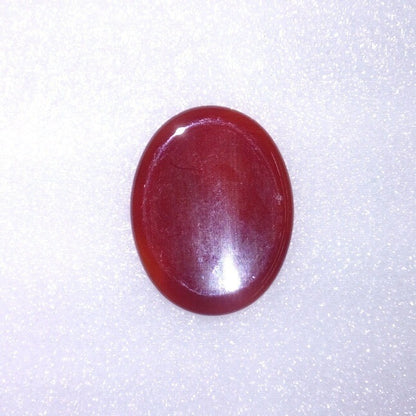 Oval Thumb Stone Natural Crystal