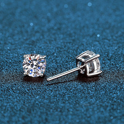 S925 Silver Moissanite Earrings