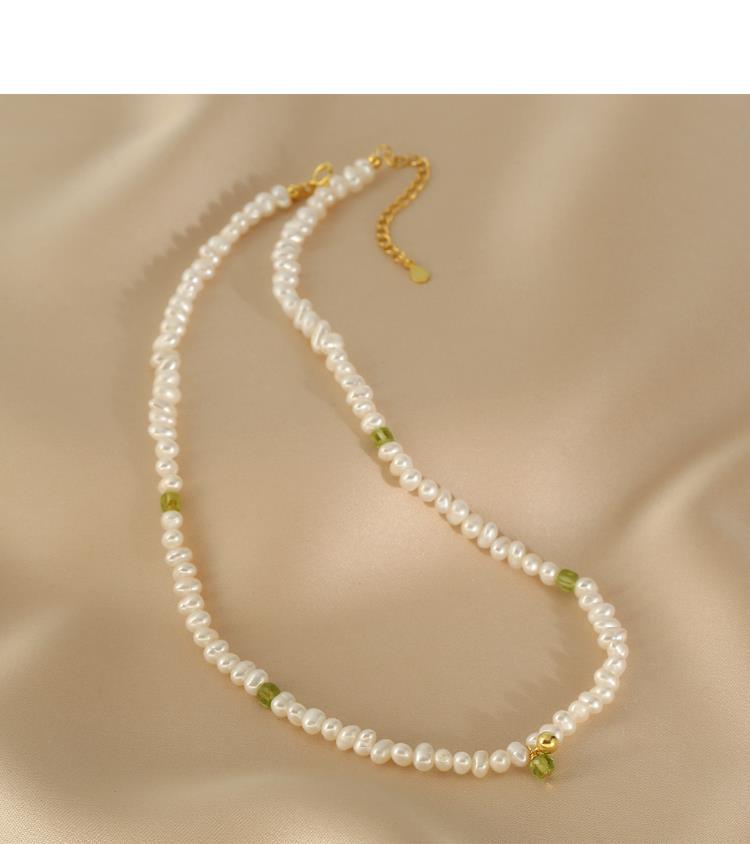 Pearl Necklace Women's Natural Stone