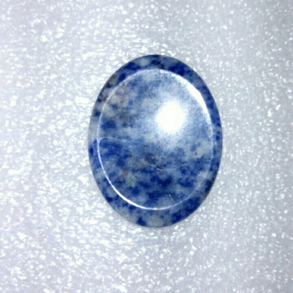 Oval Thumb Stone Natural Crystal