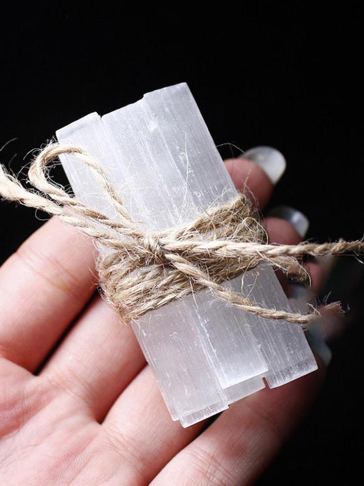 Natural Selenite Crystal Stick