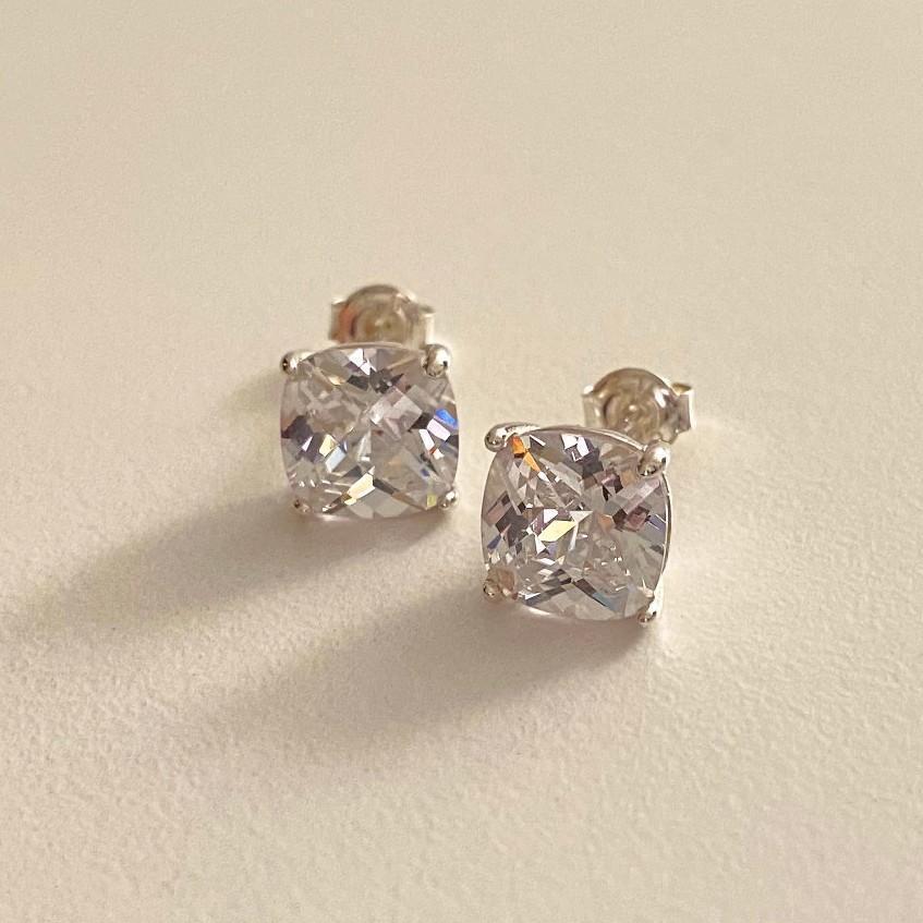 925 Silver Zircon Earrings