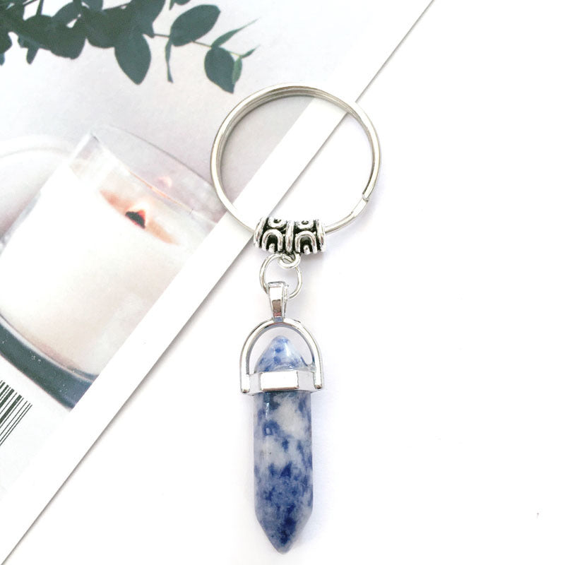 Keychain Natural Stone