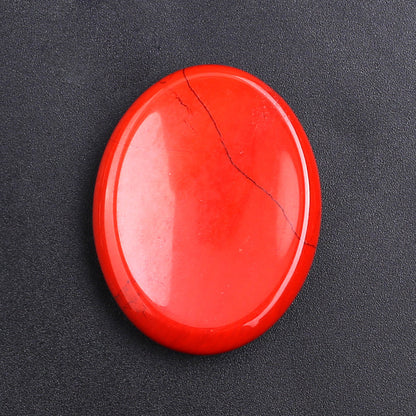 Oval Thumb Stone Natural Crystal