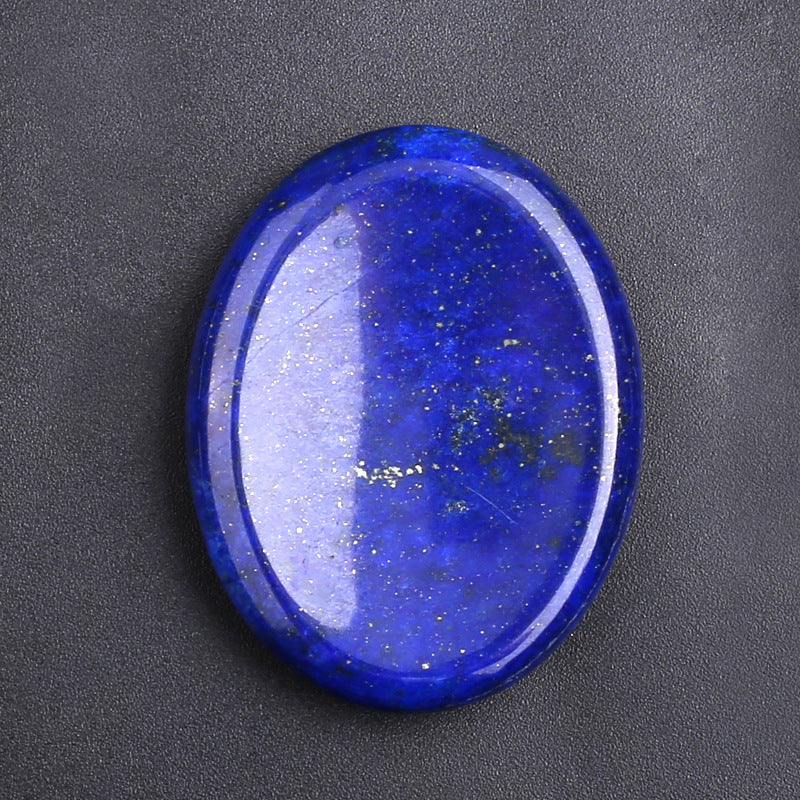 Oval Thumb Stone Natural Crystal