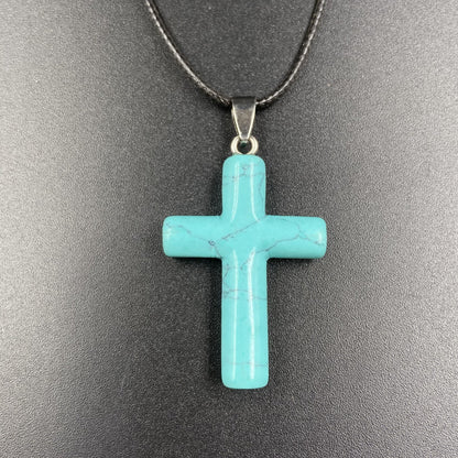 cross semi-precious stones variety