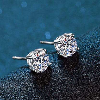 S925 Silver Moissanite Earrings