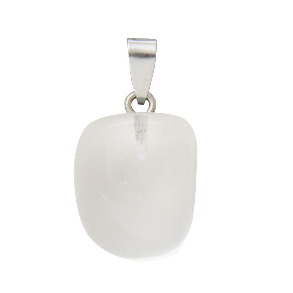 Natural Stone Crystal Random Stone  Necklace Pendant