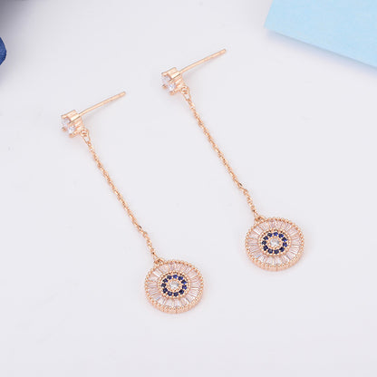 925 Silver   Long Earrings